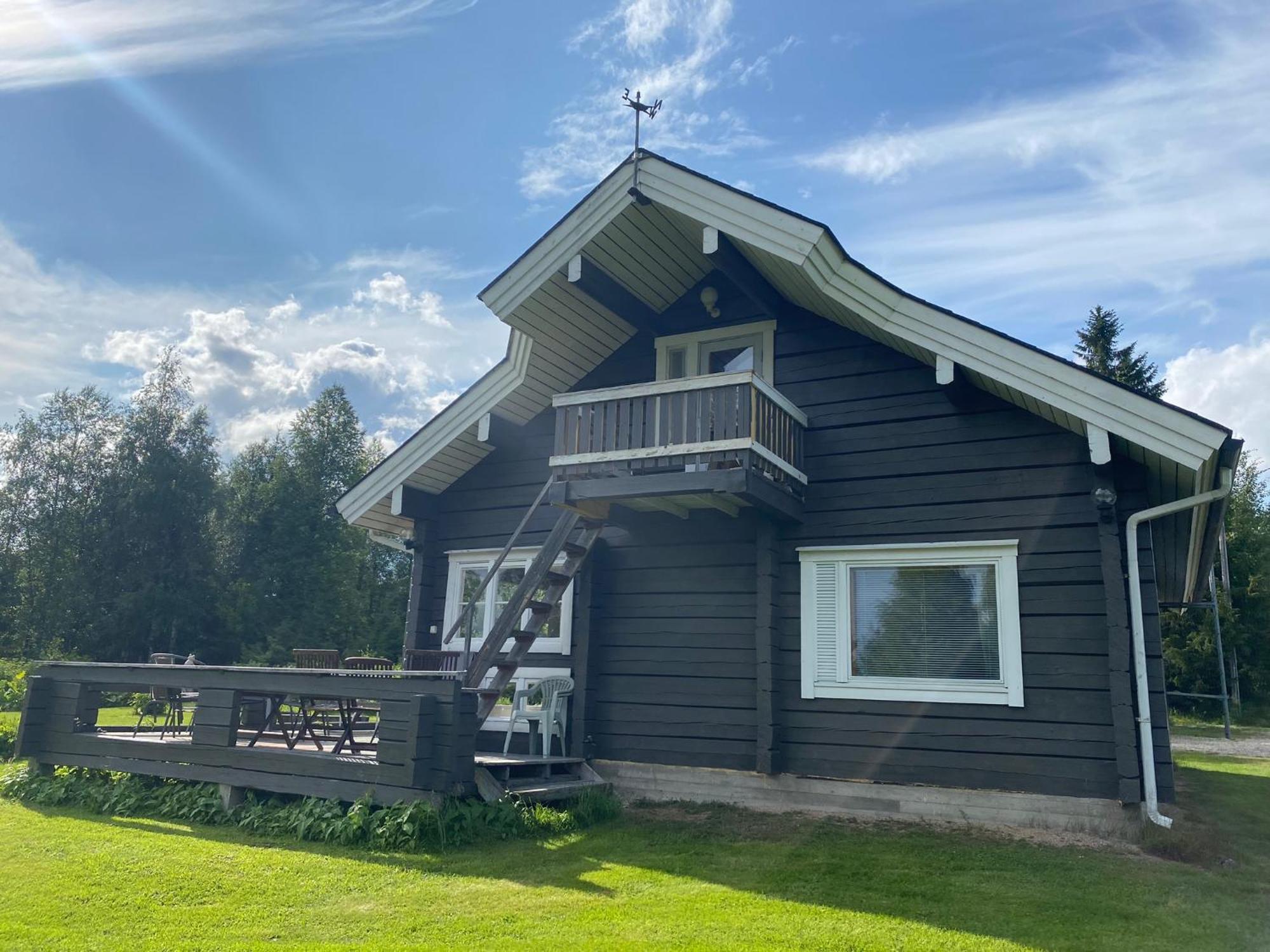 Villa Loma-Laattaja Hyrynsalmi Exterior foto